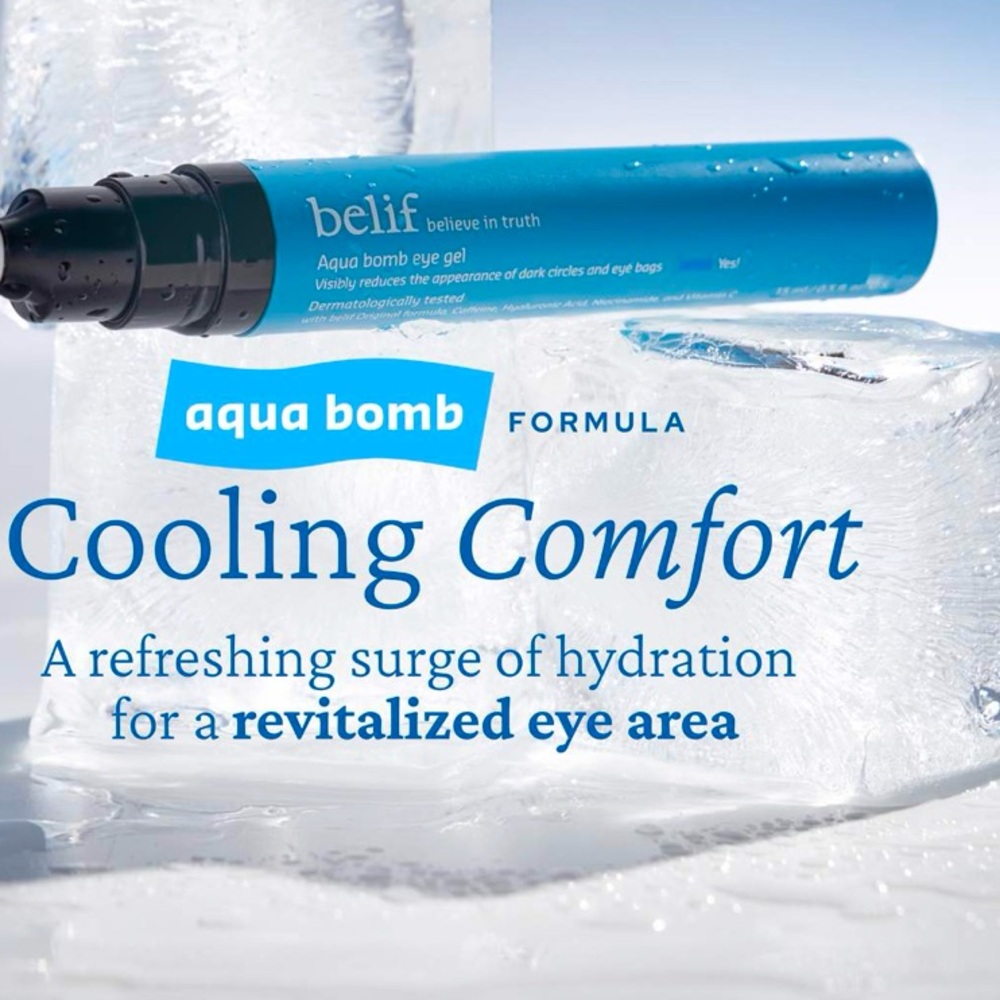 💦 BELIF The True Cream + Aqua Bomb Eye Gel Set of Minis - Picture 6 of 10
